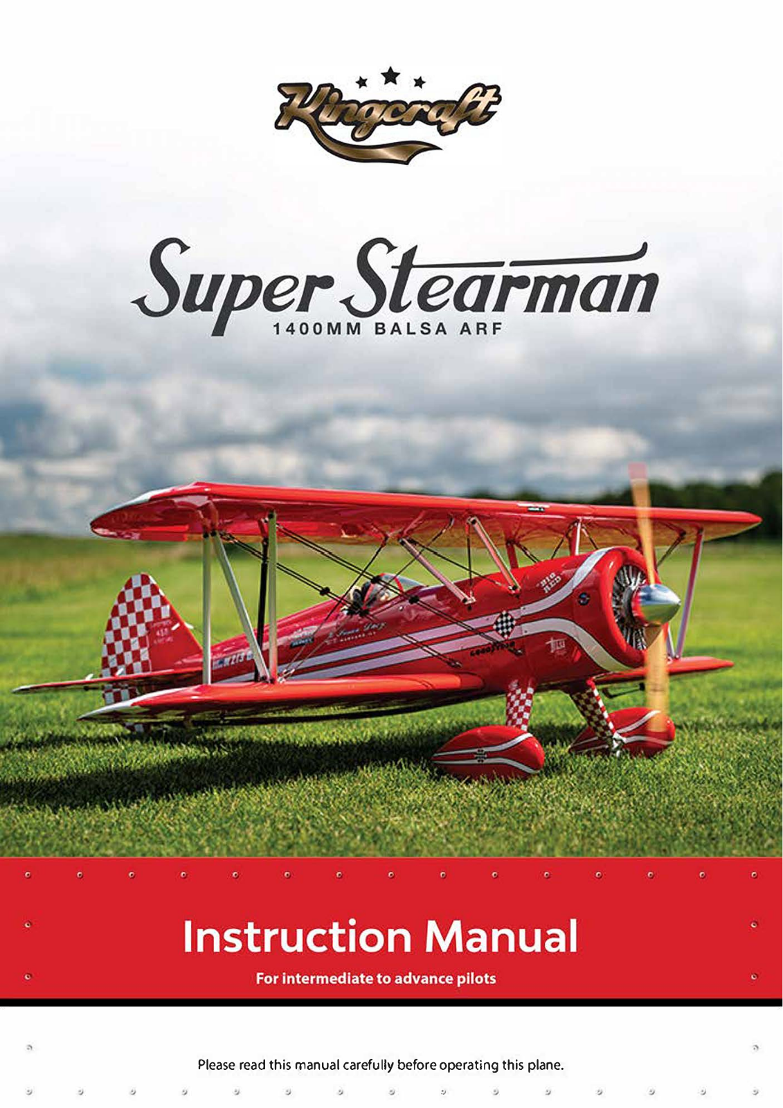 HobbyKing Kingcraft Super Stearman User guide - ManualMachine.com