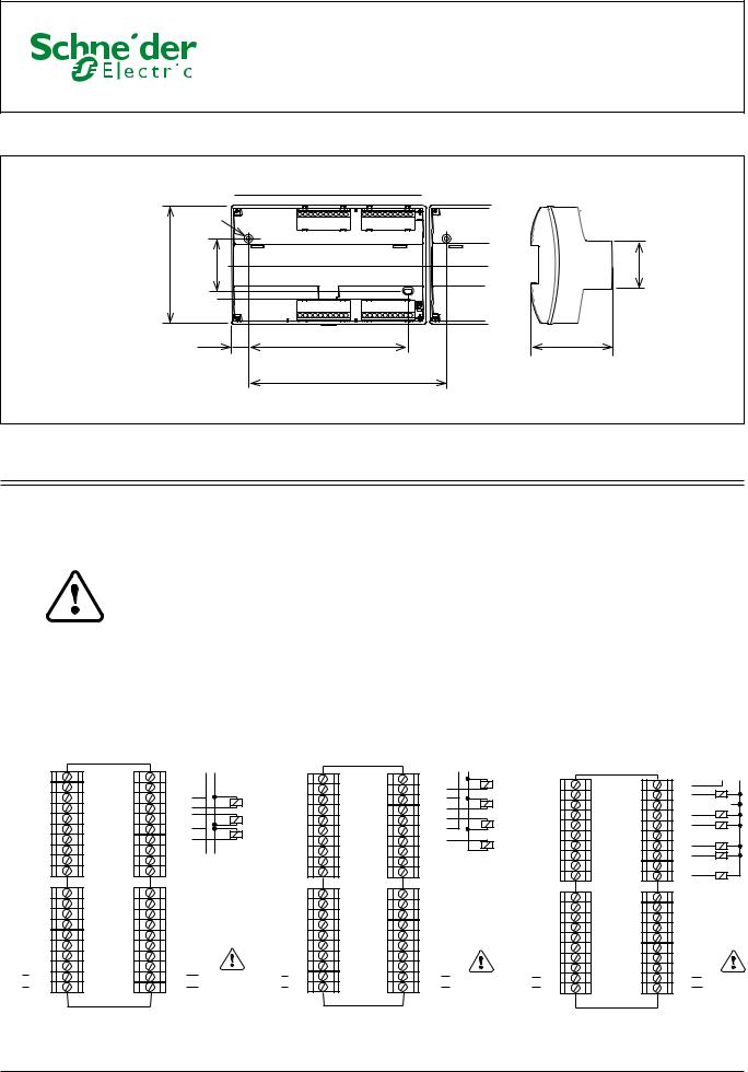 Schneider Electric TAC Xenta® 280, TAC Xenta® 300, TAC Xenta® 3000 Instruction Manual