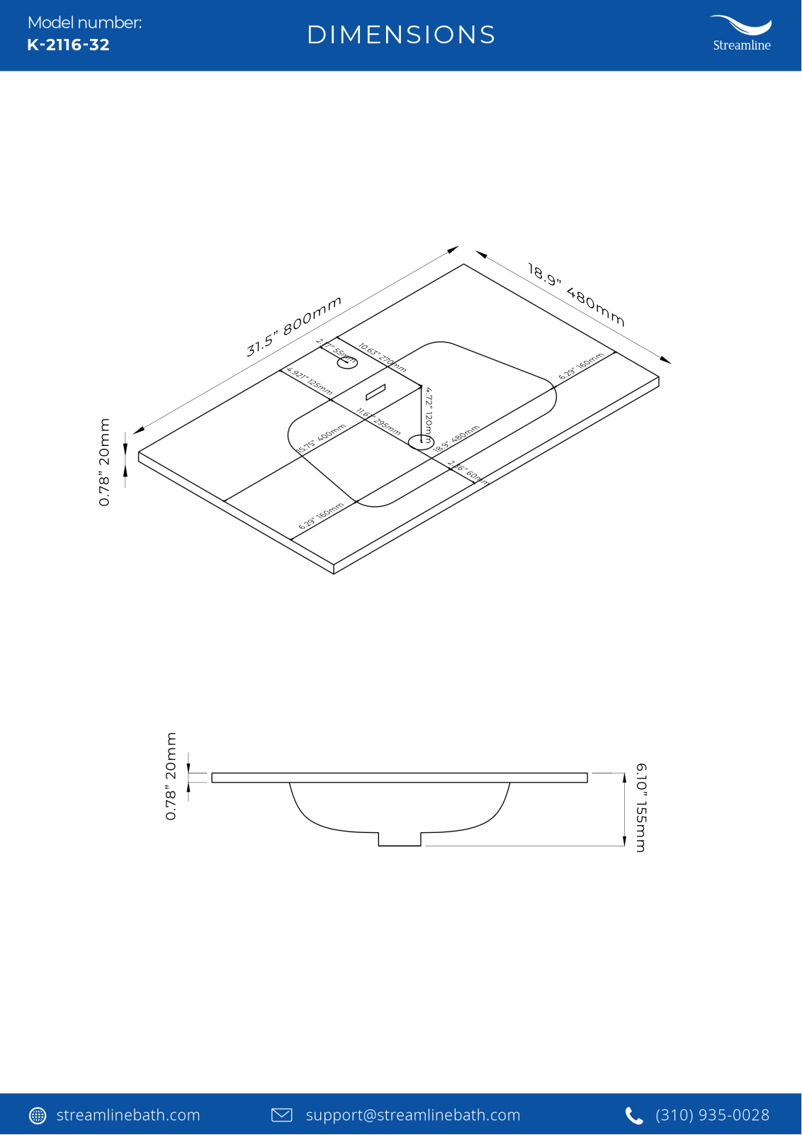 Streamline Bath SLBH7774 Specifications - ManualMachine.com