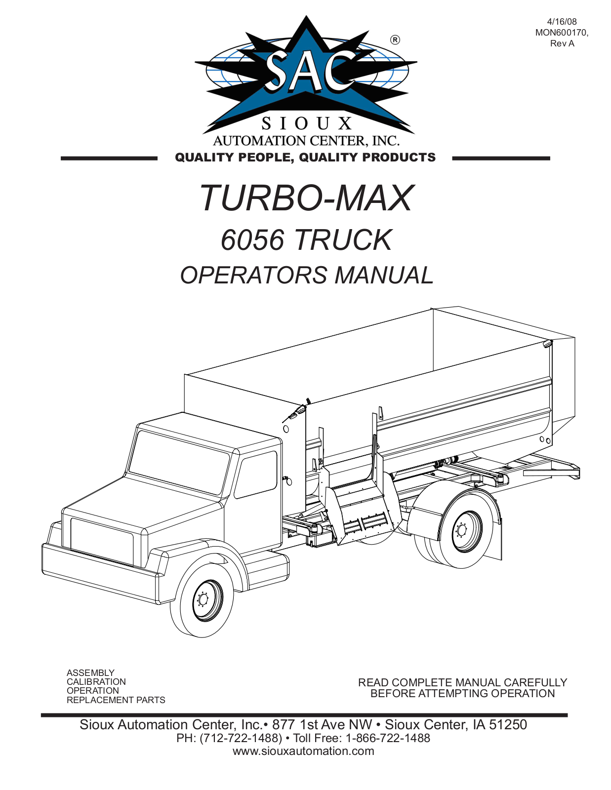 Sioux Tools 6056 User Manual