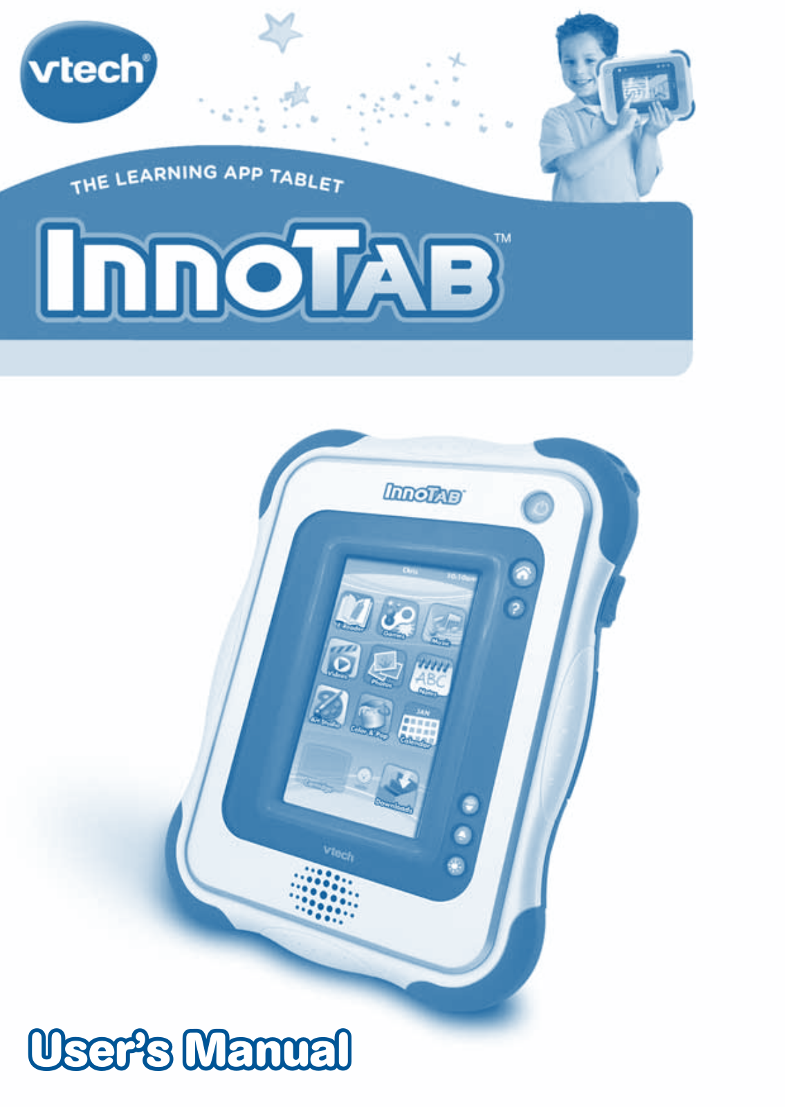 VTech InnoTab Learning App Tablet, InnoTab Pink Learning App Tablet Owner's Manual
