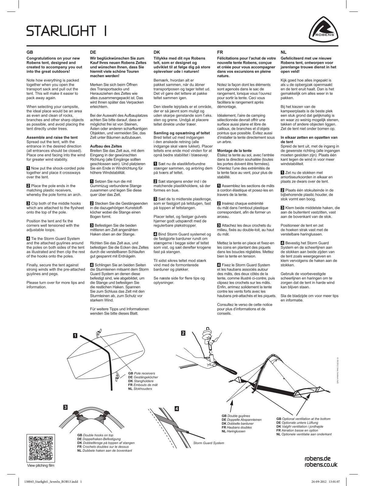 Robens Starlight 1 User Manual