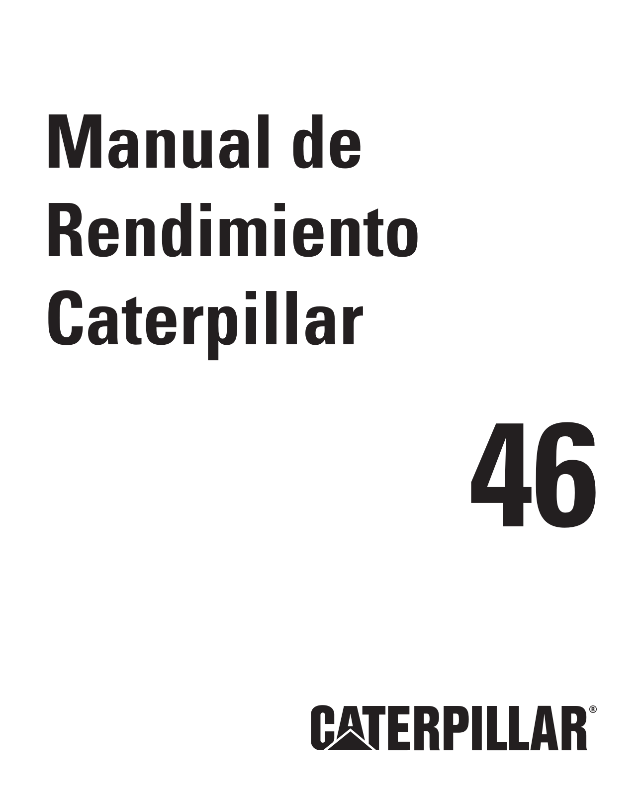 Caterpillar 46 Handbook - ManualMachine.com