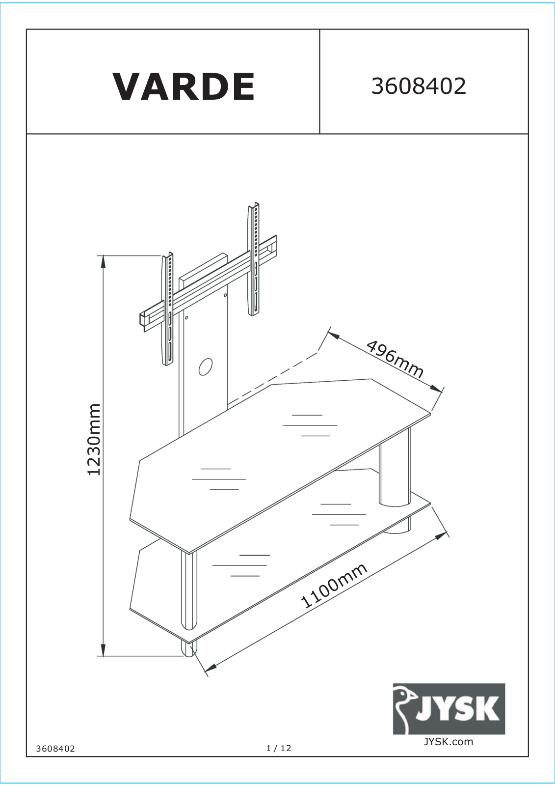 JYSK Varde User Manual