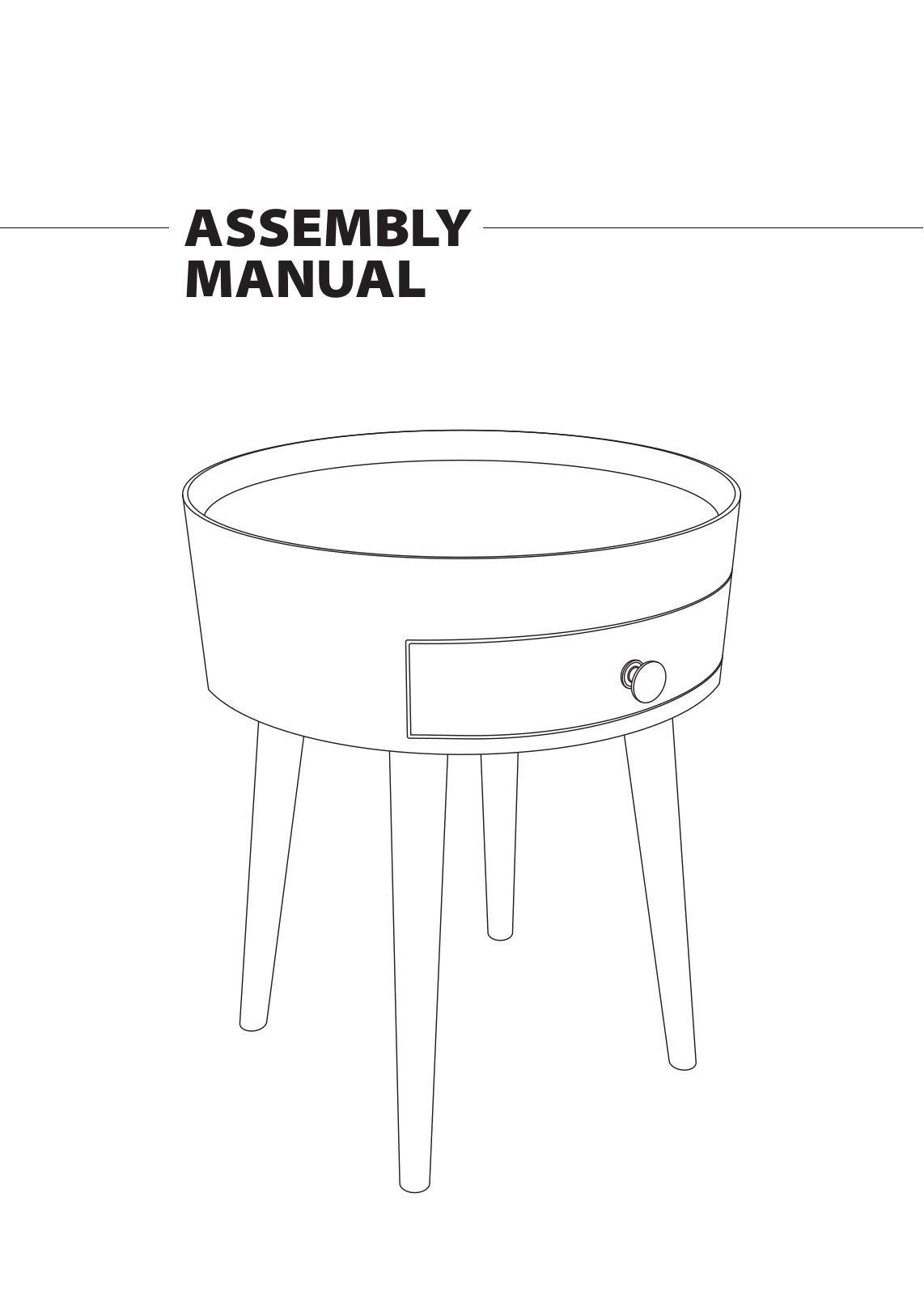Hashtag Home W006154313 Installation & Assembly - ManualMachine.com