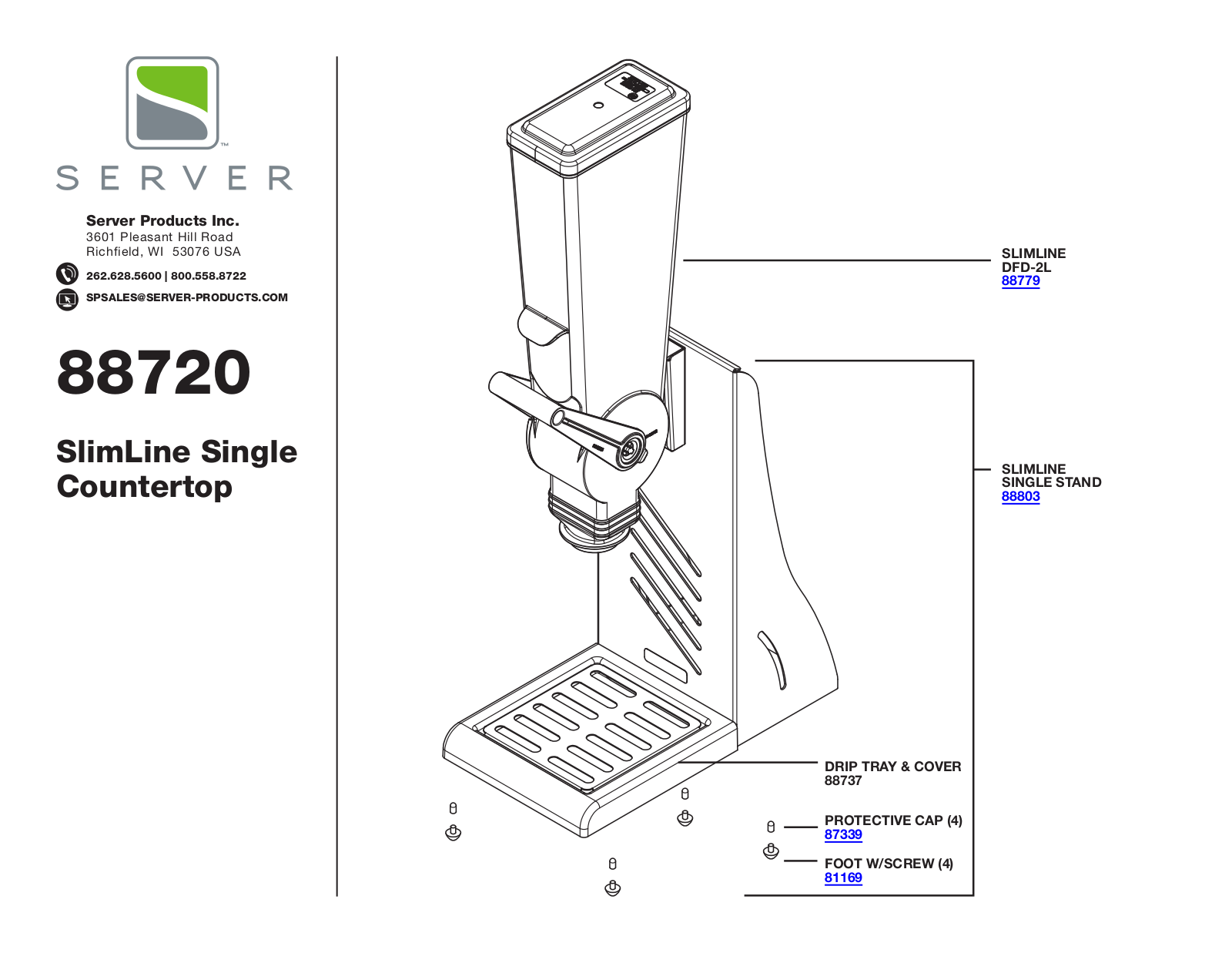 Server 88720 Parts Manual