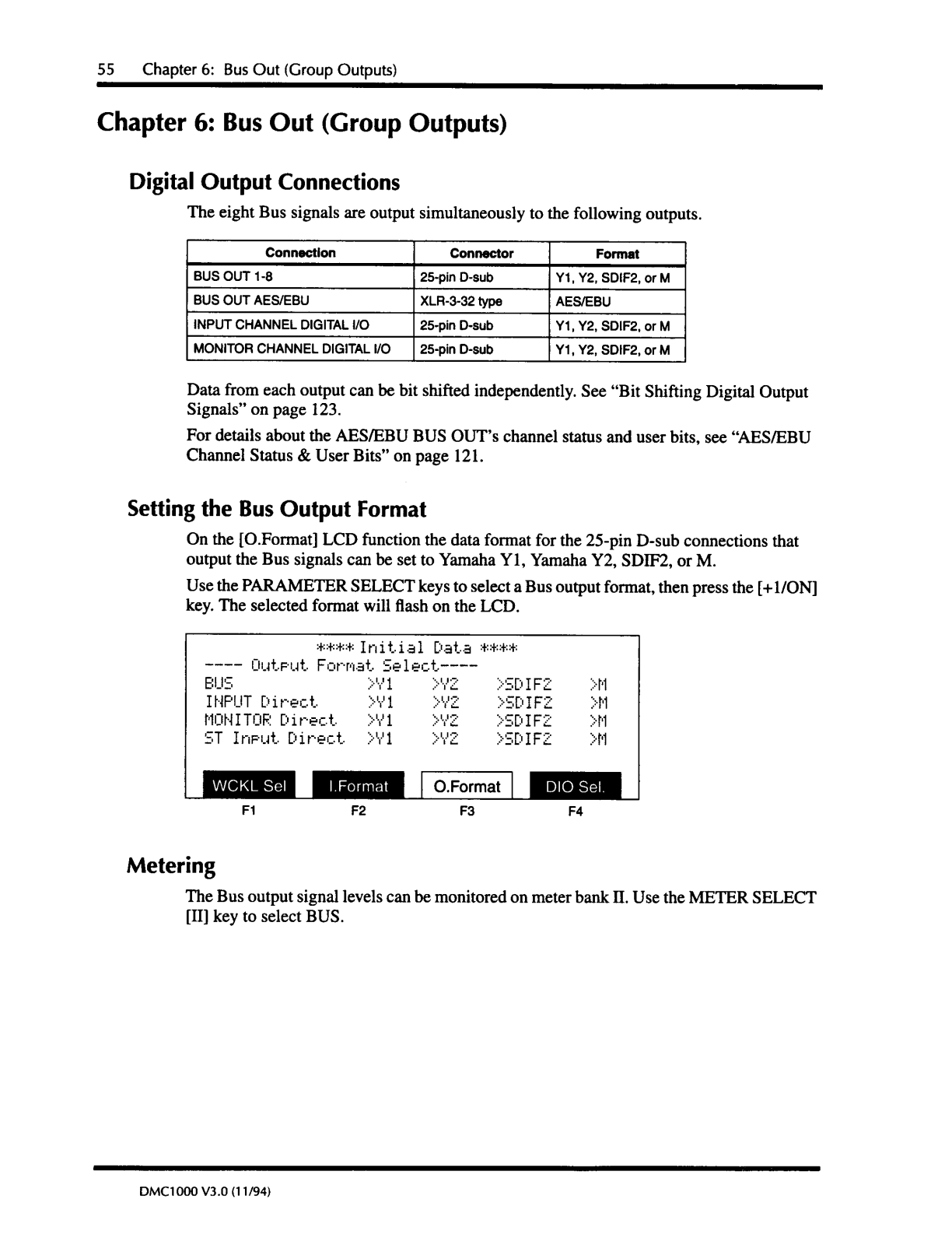 Yamaha DMC1000 Owner's Manual