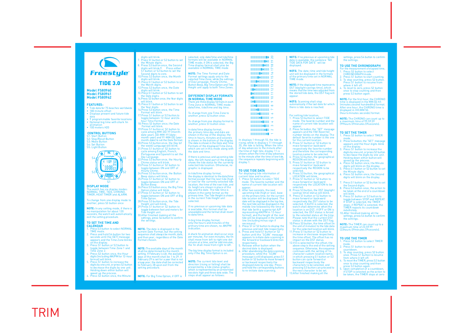 Freestyle FS80961, FS80960, FS80962 User Manual