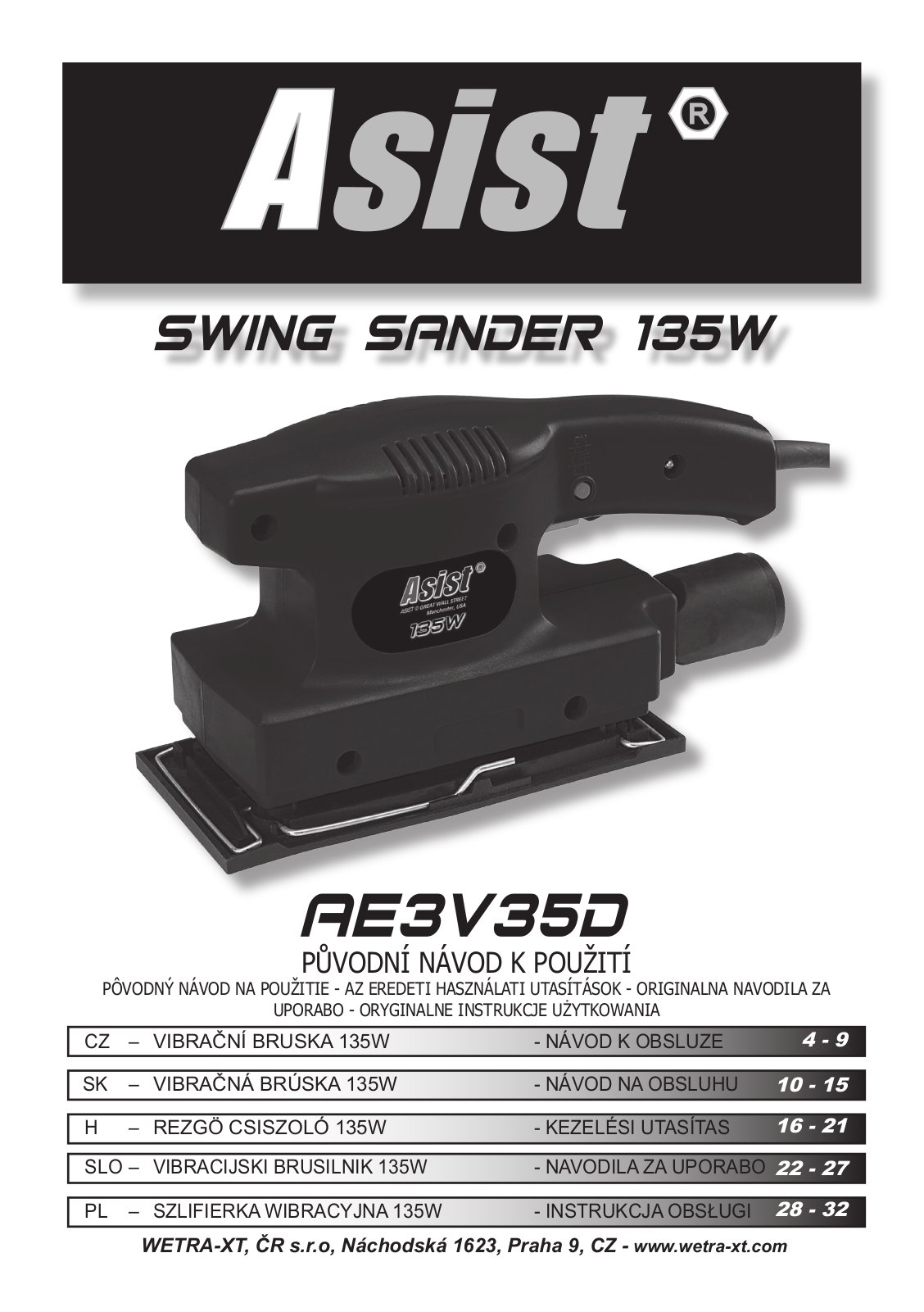 Asist AE3V35D User Manual