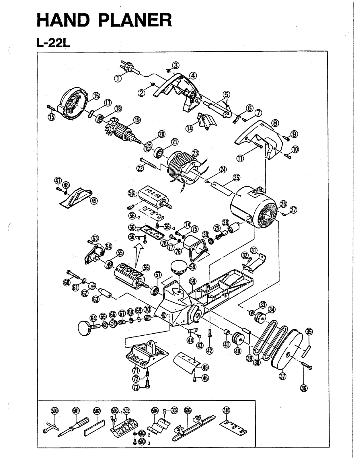 Ryobi L22L User Manual