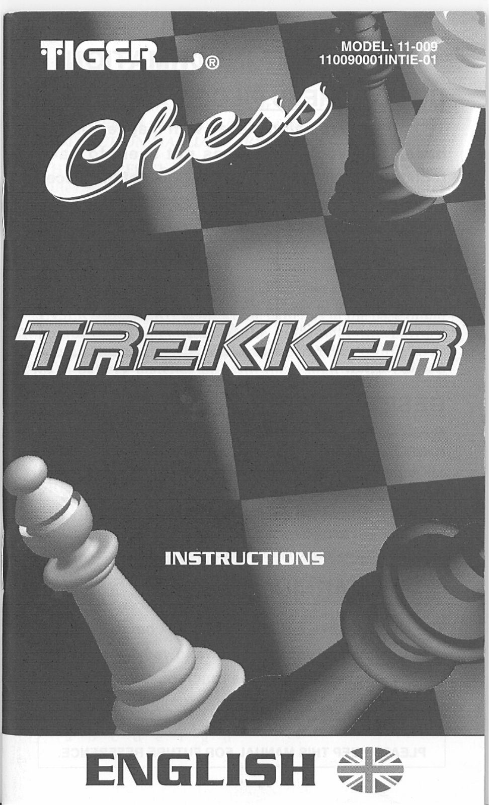 HASBRO Chess Trekker User Manual