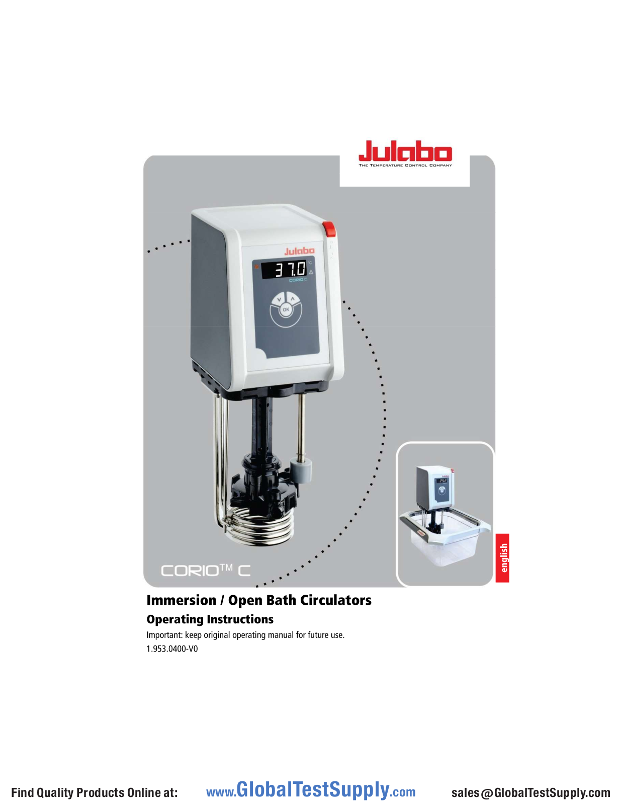 Julabo CORIO C-B19 User manual - ManualMachine.com