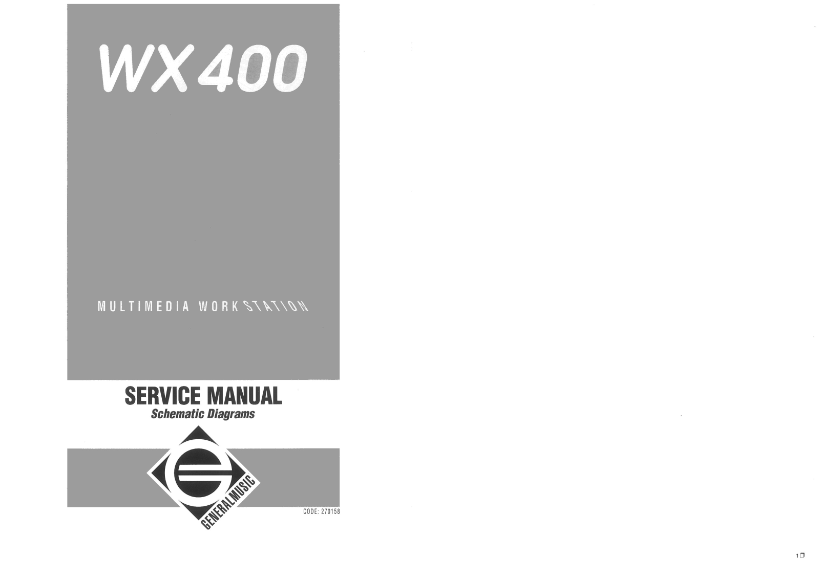 GEM WX400 Schematics, Parts List & Plus Upgrade - ManualMachine.com