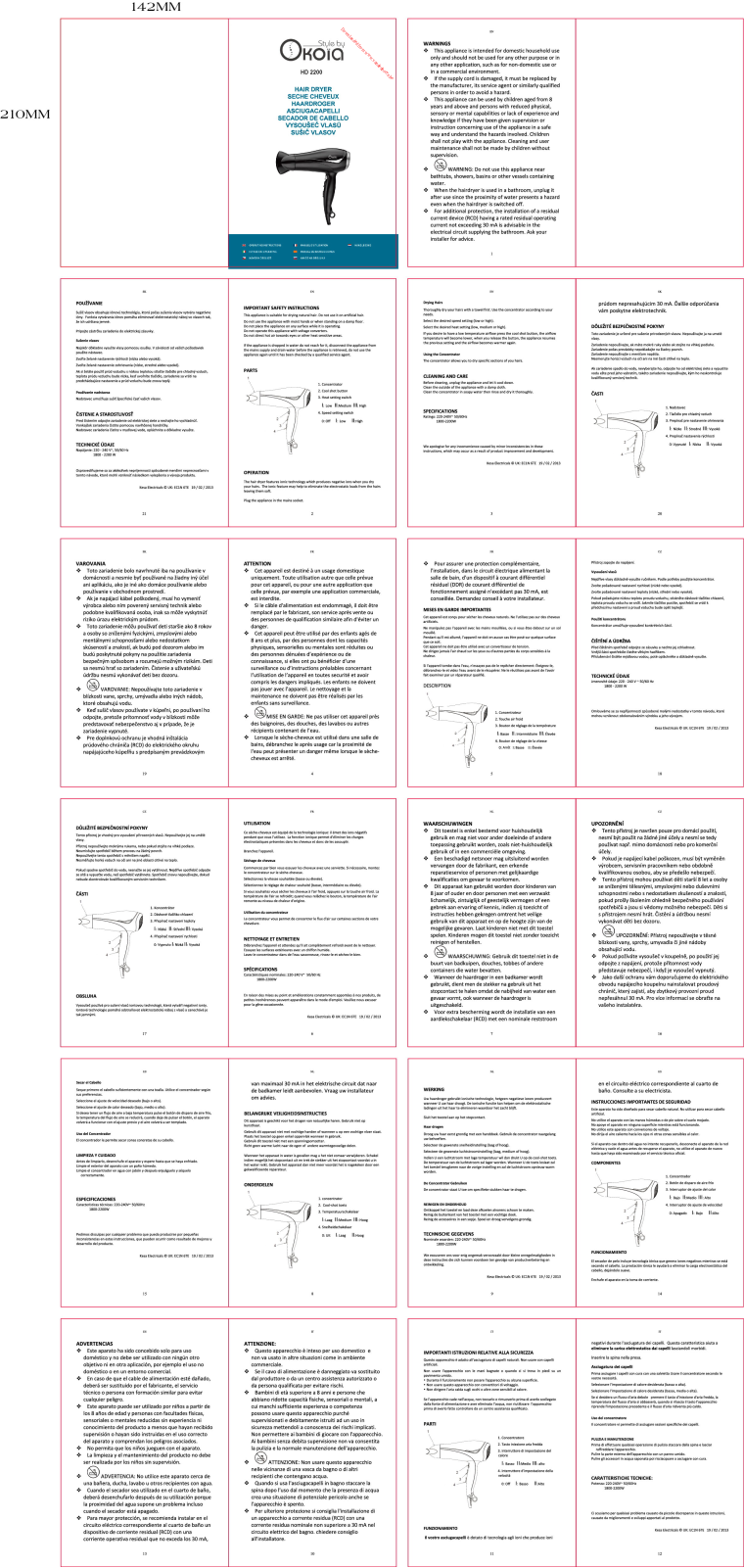 OKOIA 650-1 User Manual