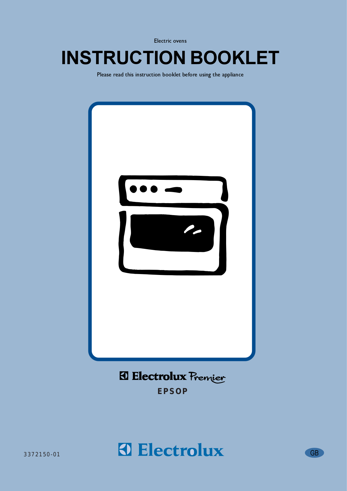 Electrolux EPSOPBK1, EPSOPW1 User Manual