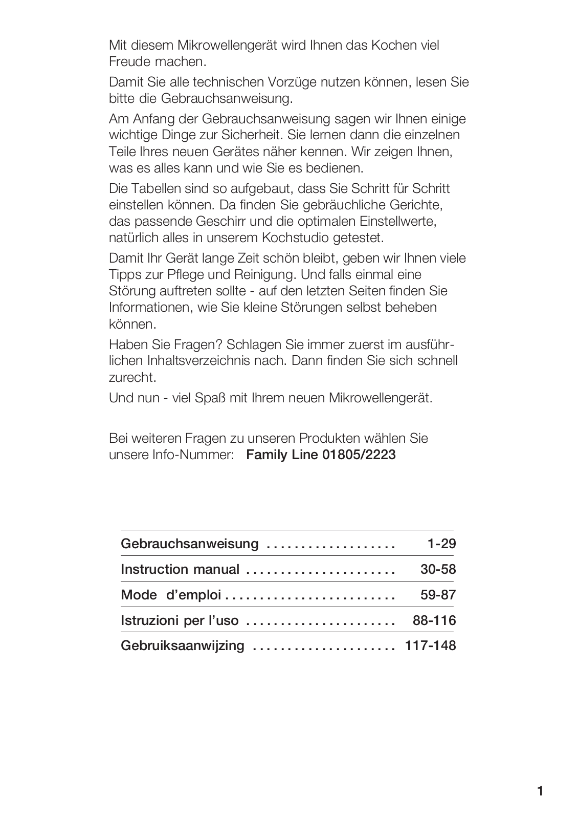 SIEMENS HF14023, HF14153, HF12033, HF12023 User Manual