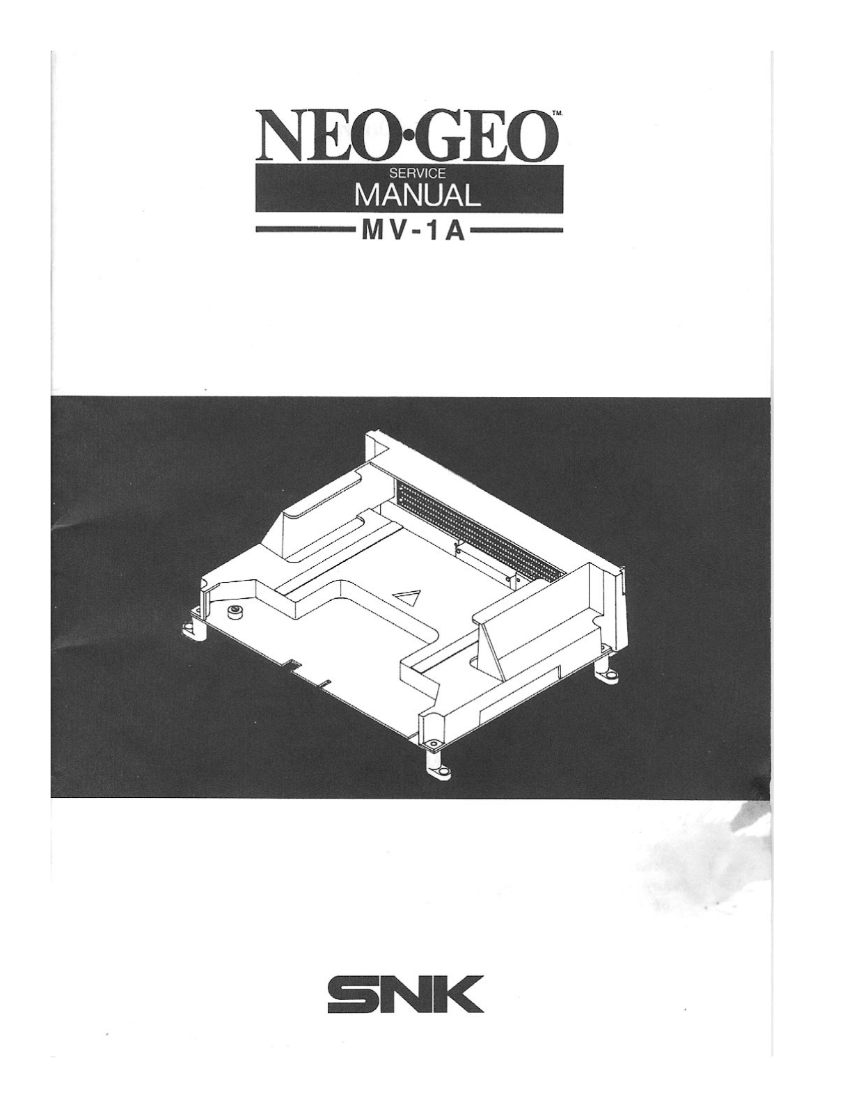 NeoGeo MV-1A User Guide