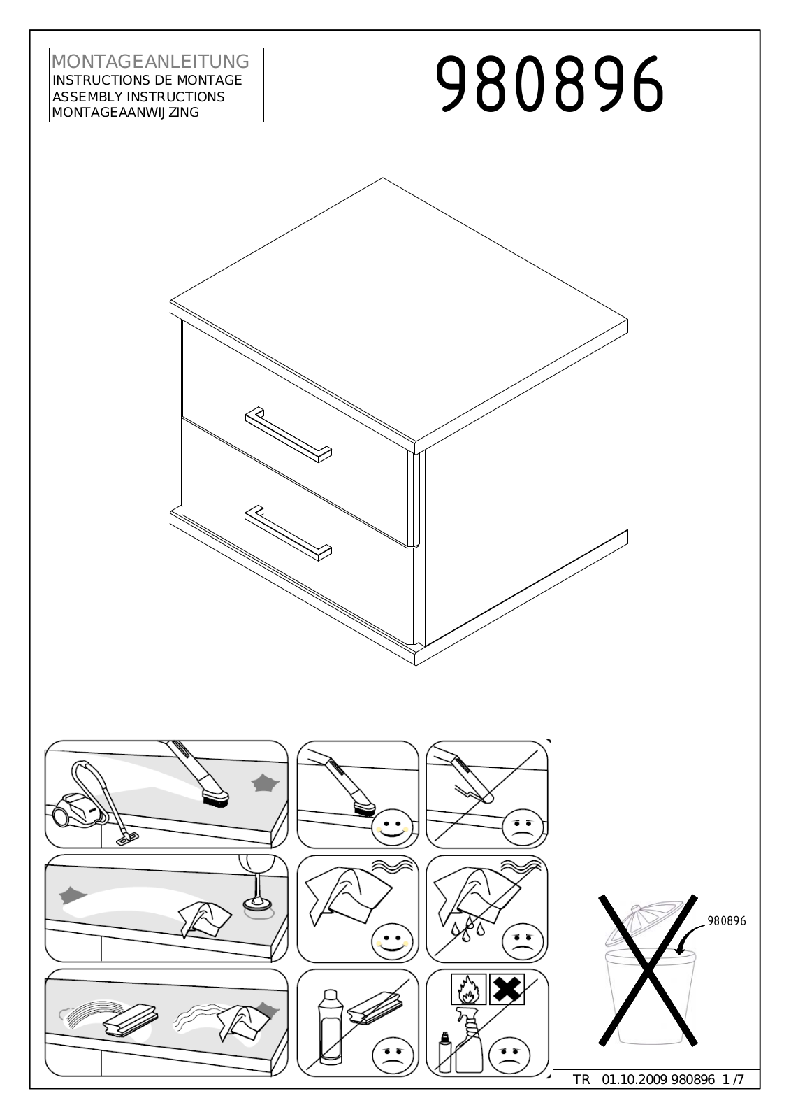 Wimex 980896 Assembly instructions