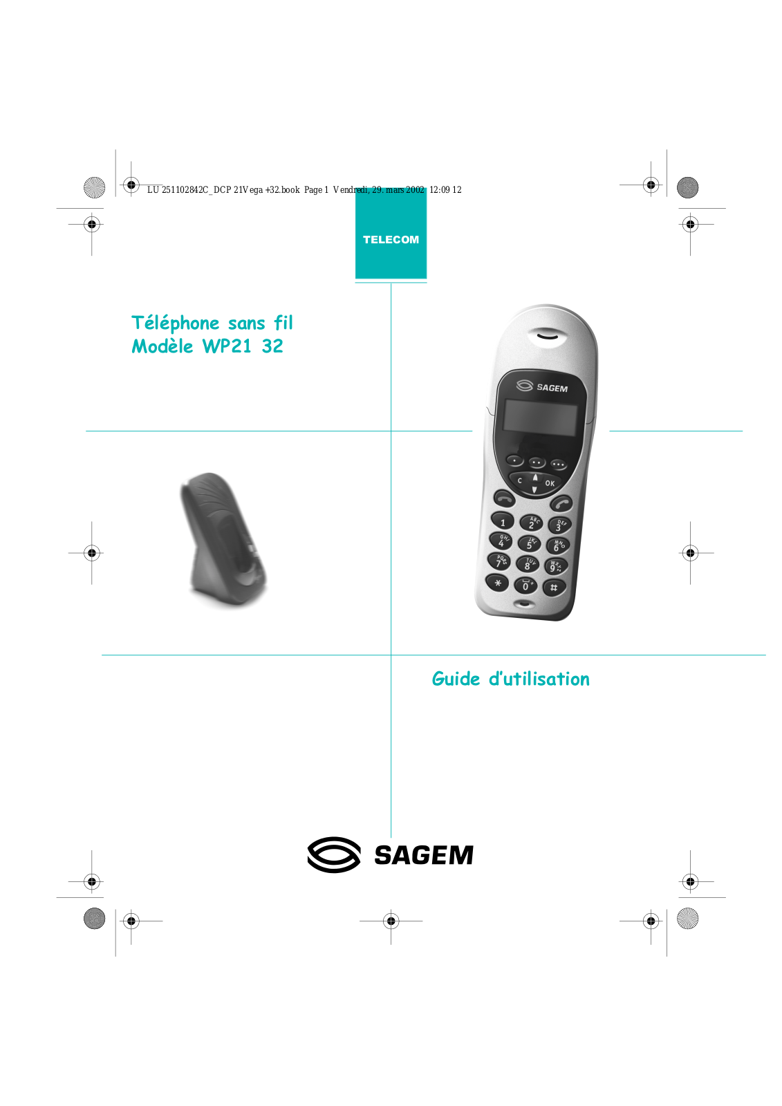 SAGEM WP 2132 User Manual