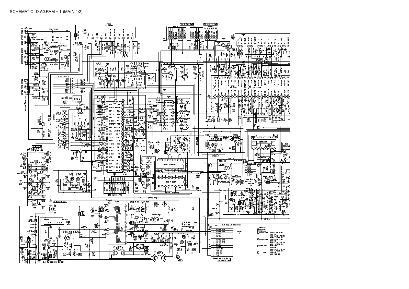 Aiwa TV-SA2155 Service Manual