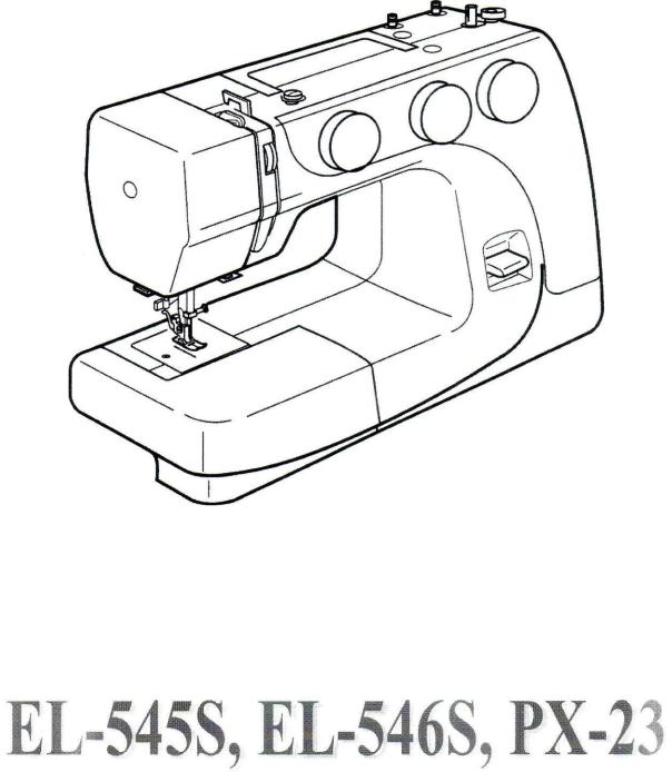 Janome PX 23 User Manual
