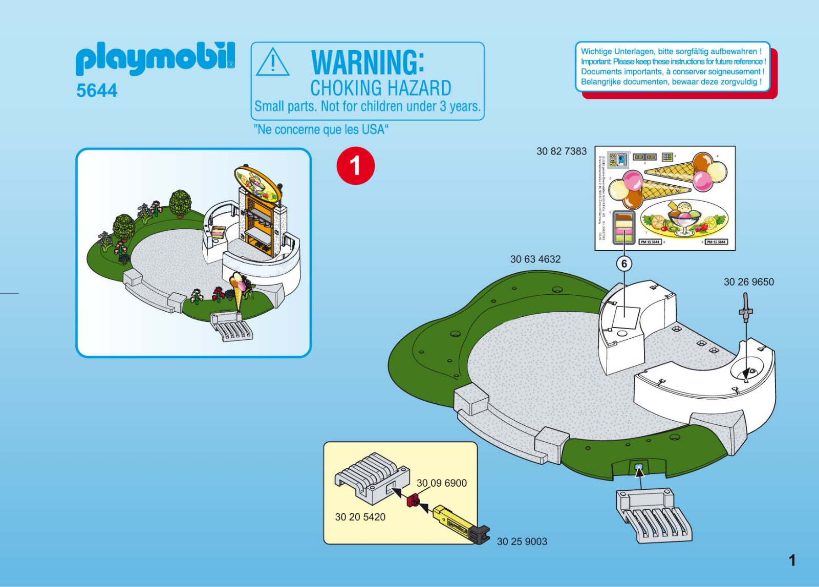 Playmobil 5644 Instructions