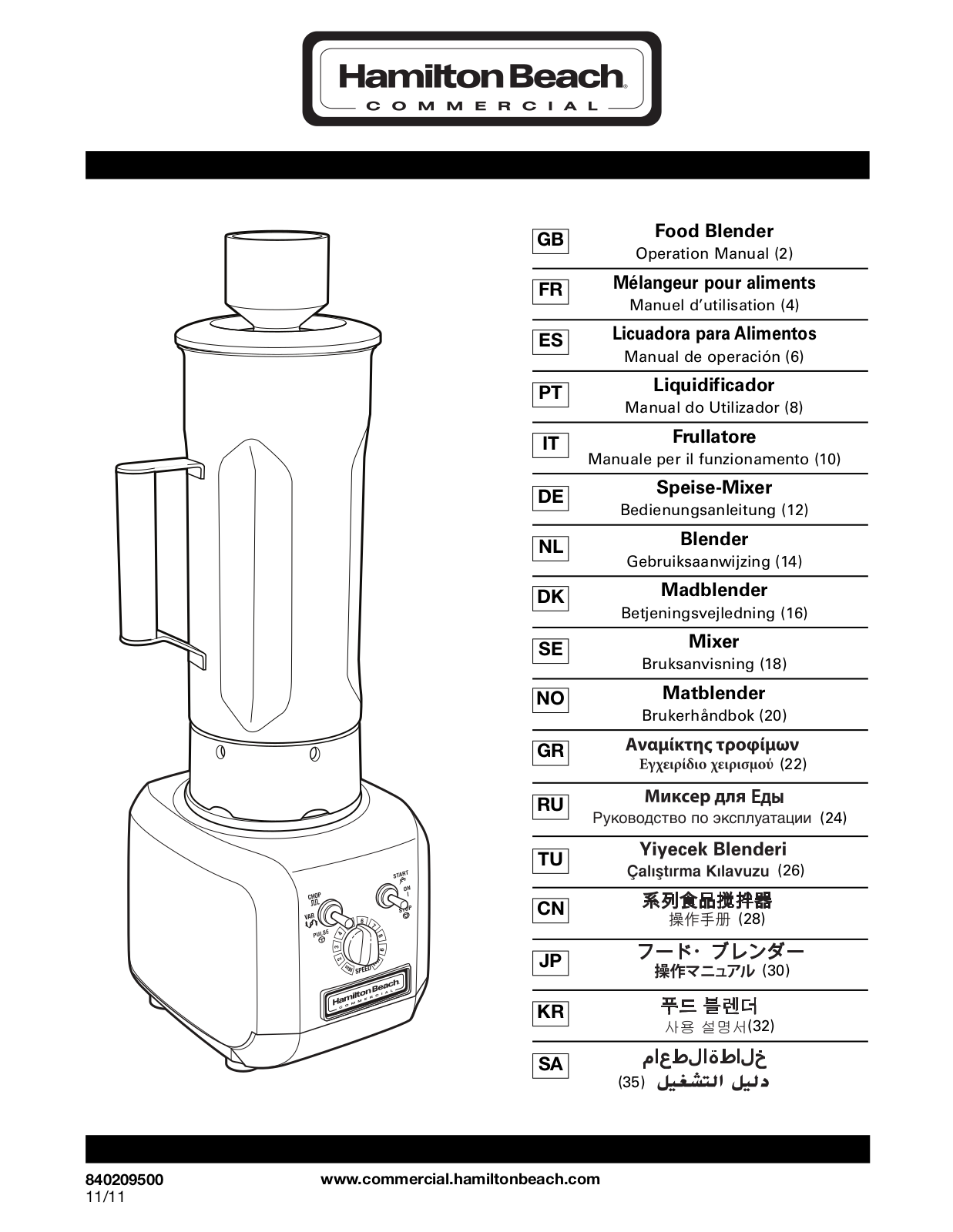 Bartscher 150714 User Manual