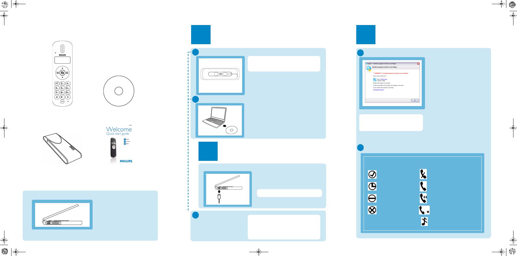 Philips VOIP1511B/55 Quick Start Guide