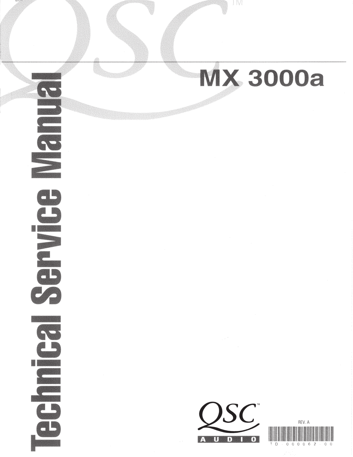 JVC MX3000a Service Manual