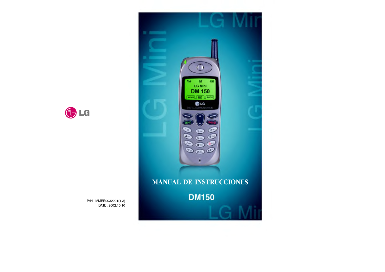 Lg DM150 User Manual