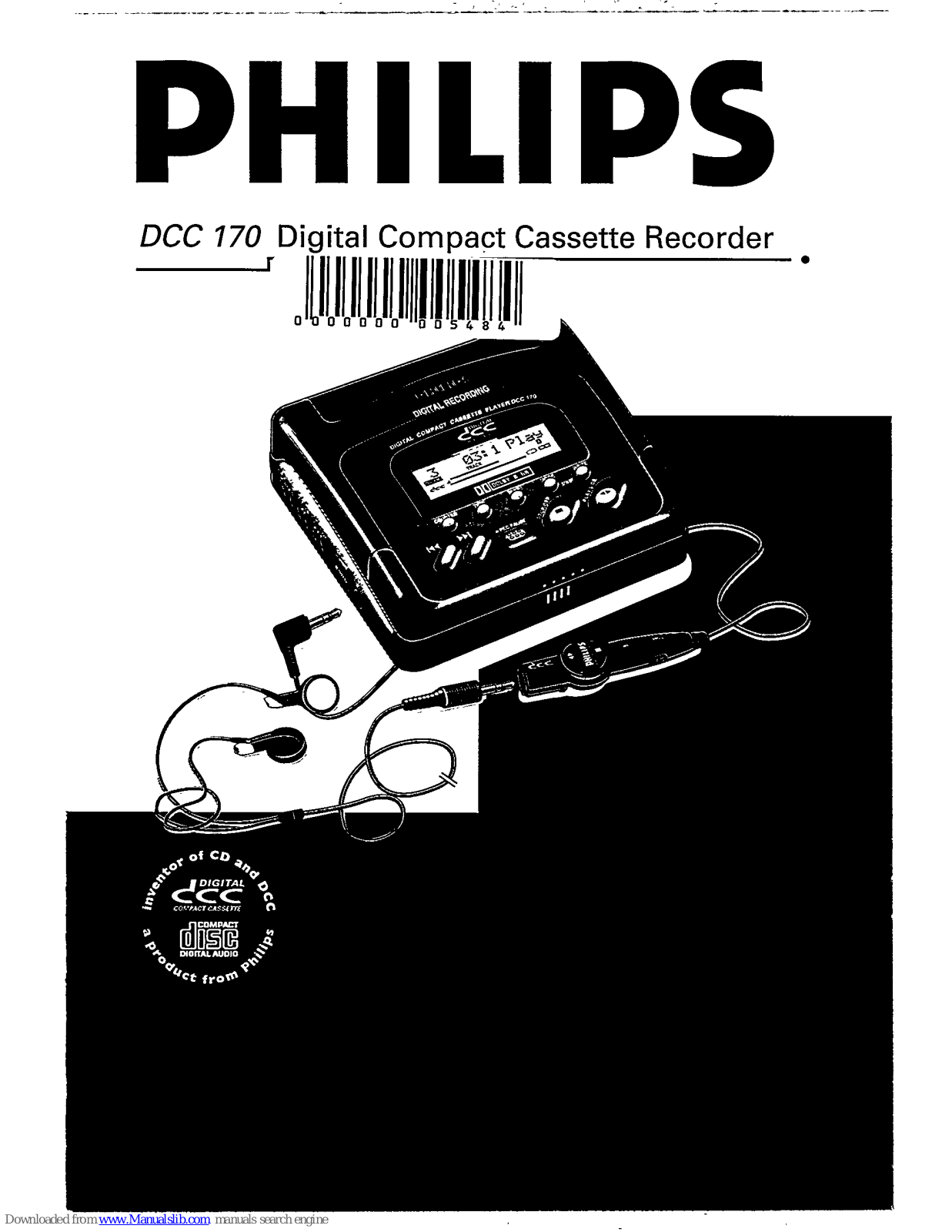 Philips DCC 170 Operating Instructions Manual - ManualMachine.com