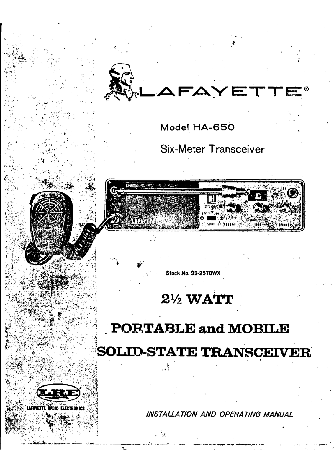 Lafayette HA-650 Service Manual