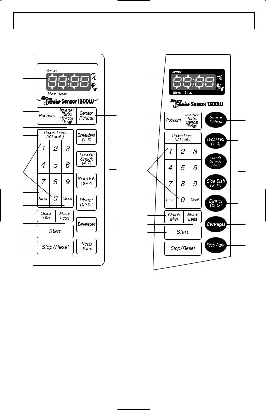 Panasonic NN-T654, NN-T664, NN-T644, NN-H664 User Manual