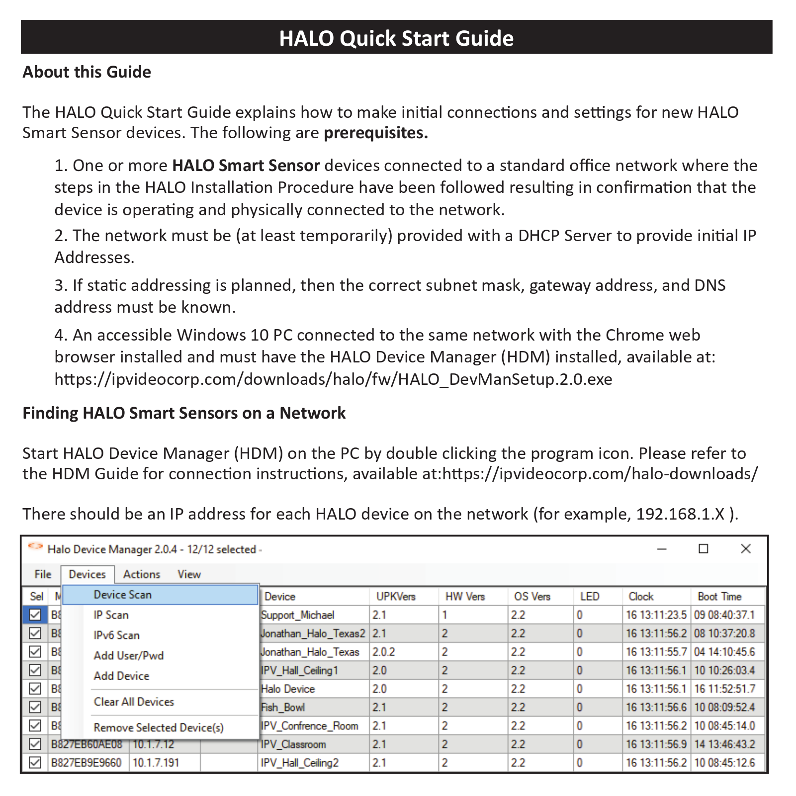 HALO SMTP Quick Start Guide