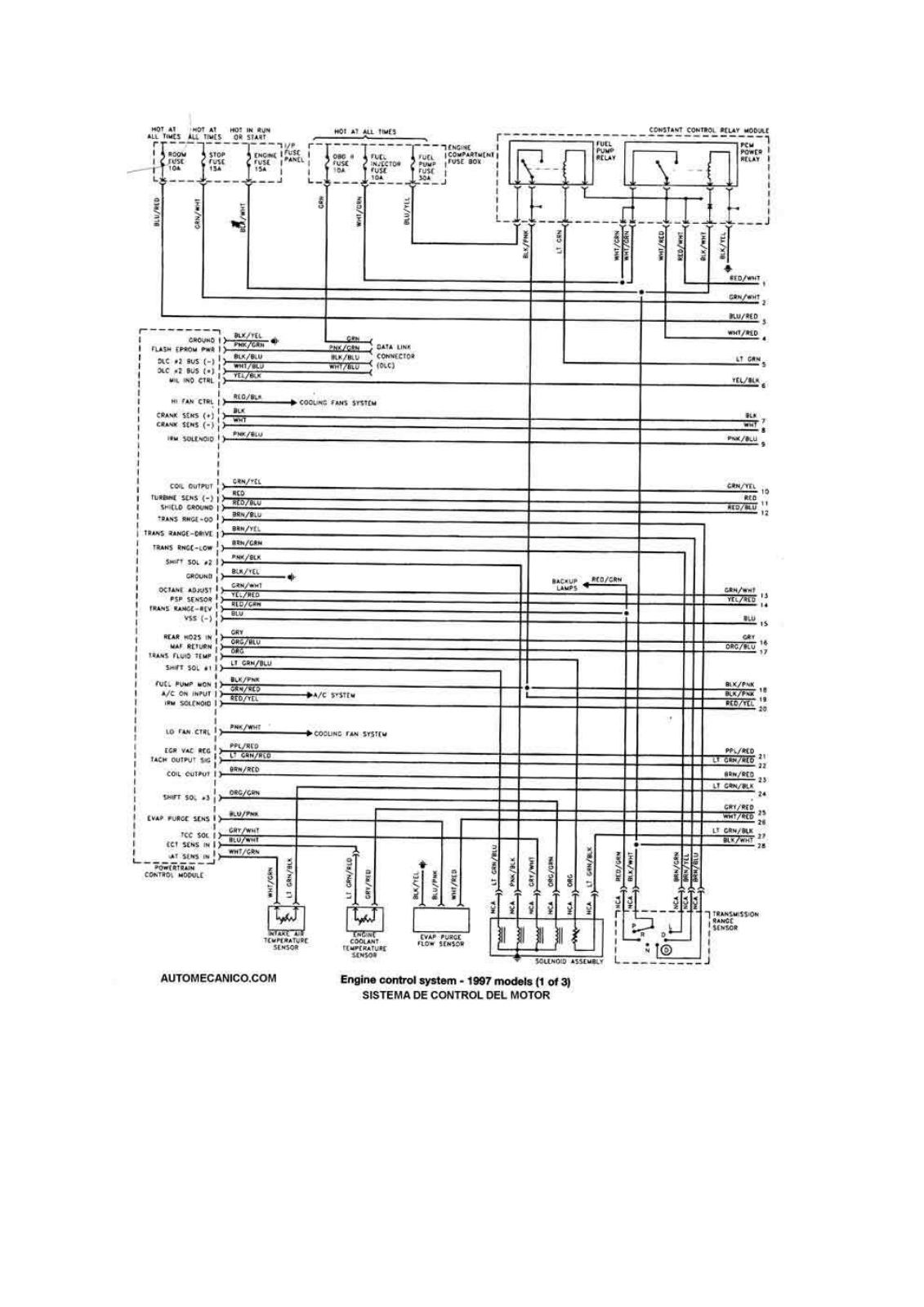 AUTOMECANICO Escort 32-48 fordesc33 Diagram