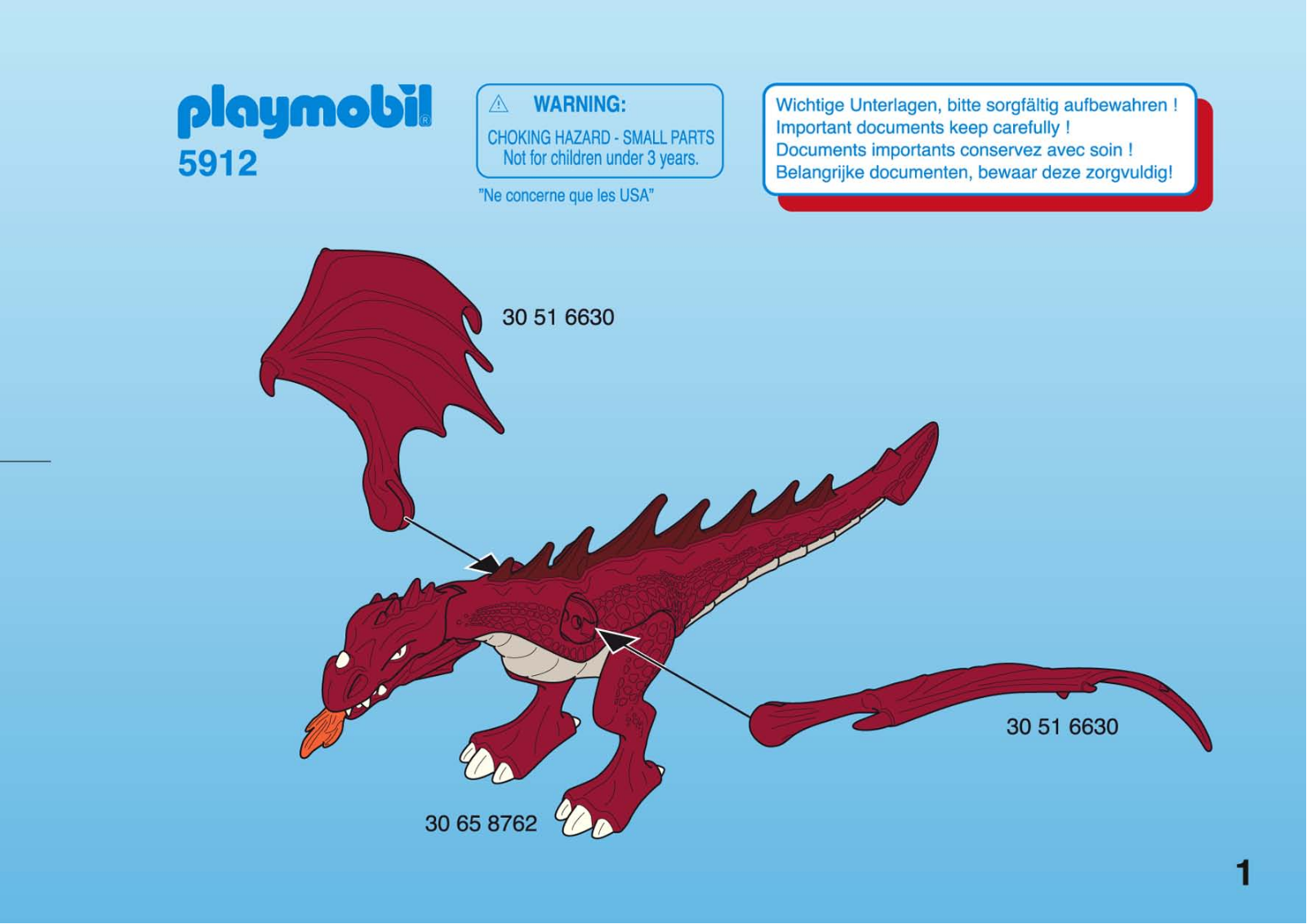 Playmobil 5912 Instructions