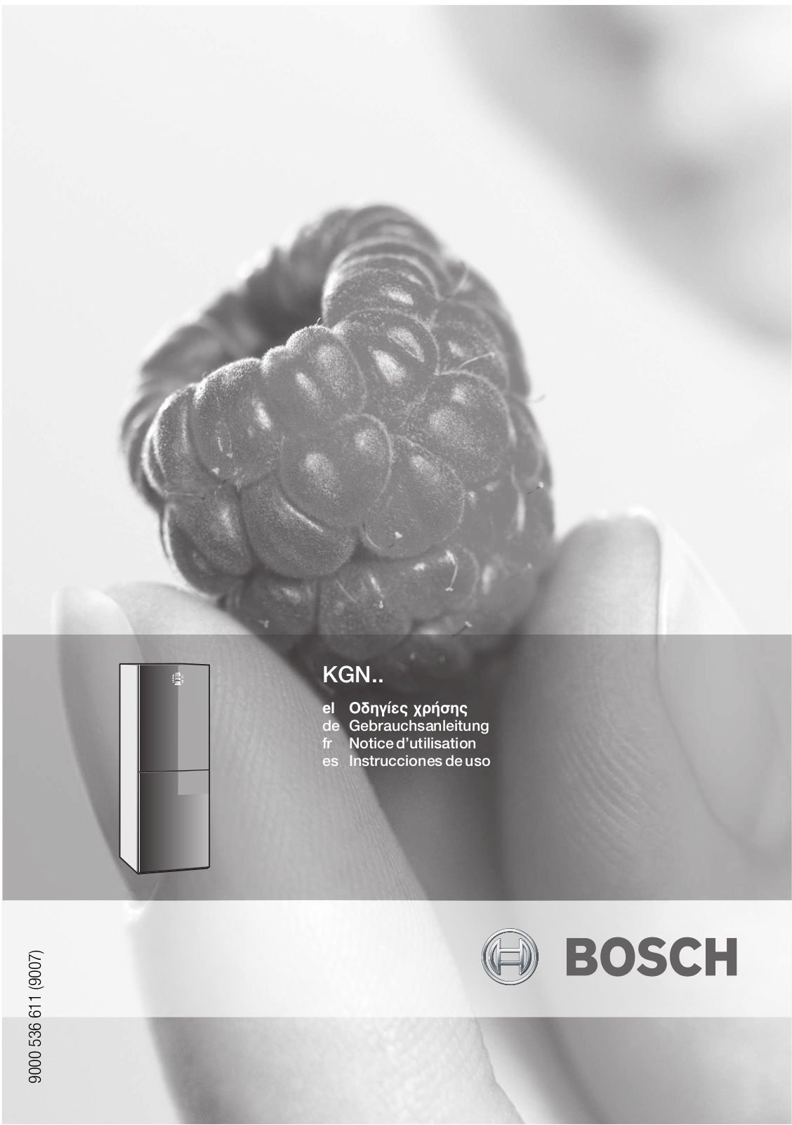 BOSCH KGN49S50 User Manual