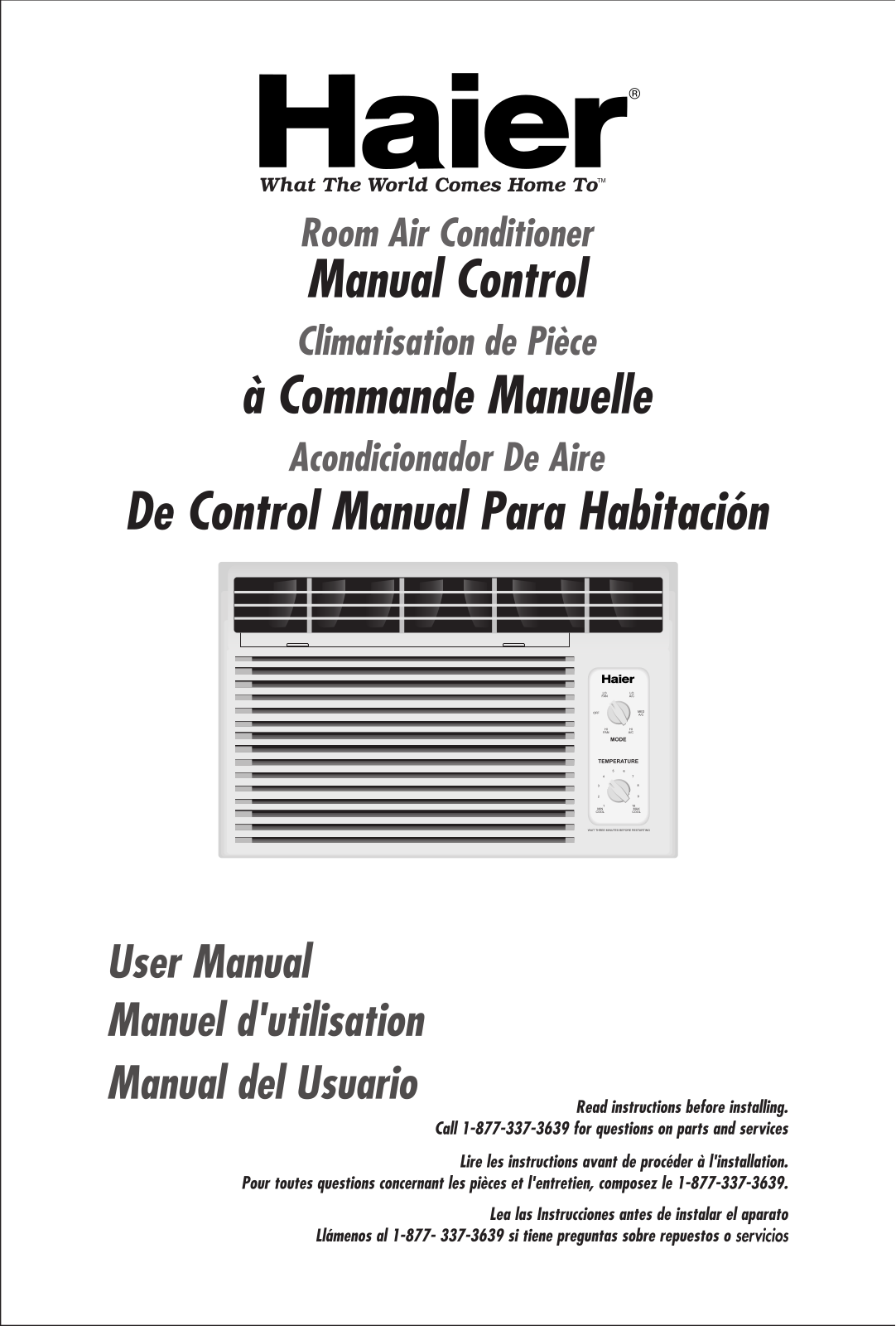 Haier HWF05XC3 User Manual