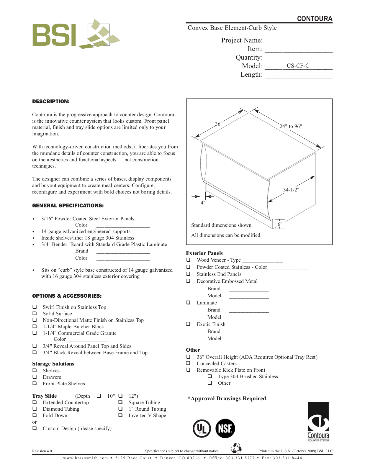 Brass Smith CS-CF-F User Manual - ManualMachine.com