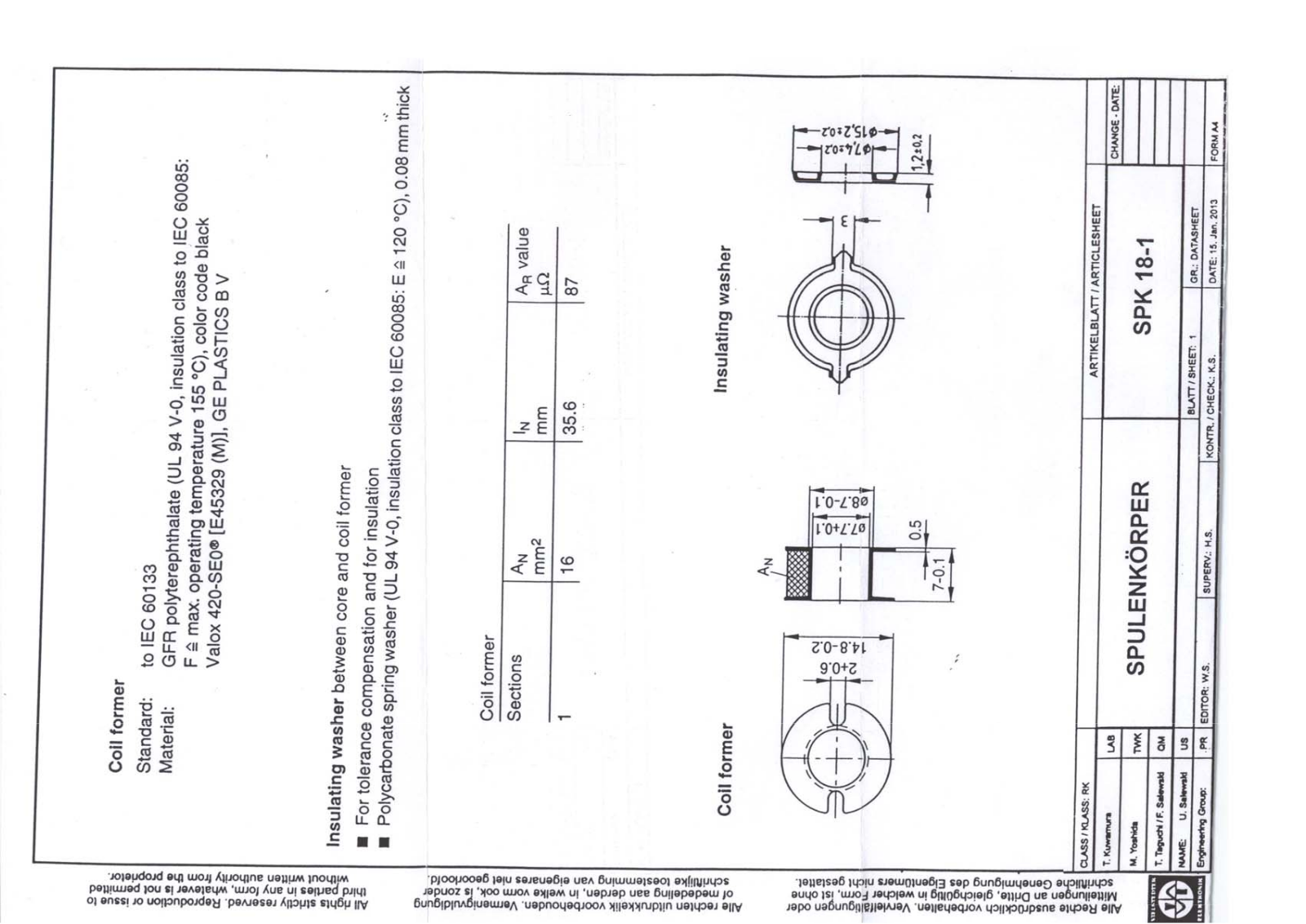 Datasheet SPK 18-1 Datasheet (FREI) - ManualMachine.com