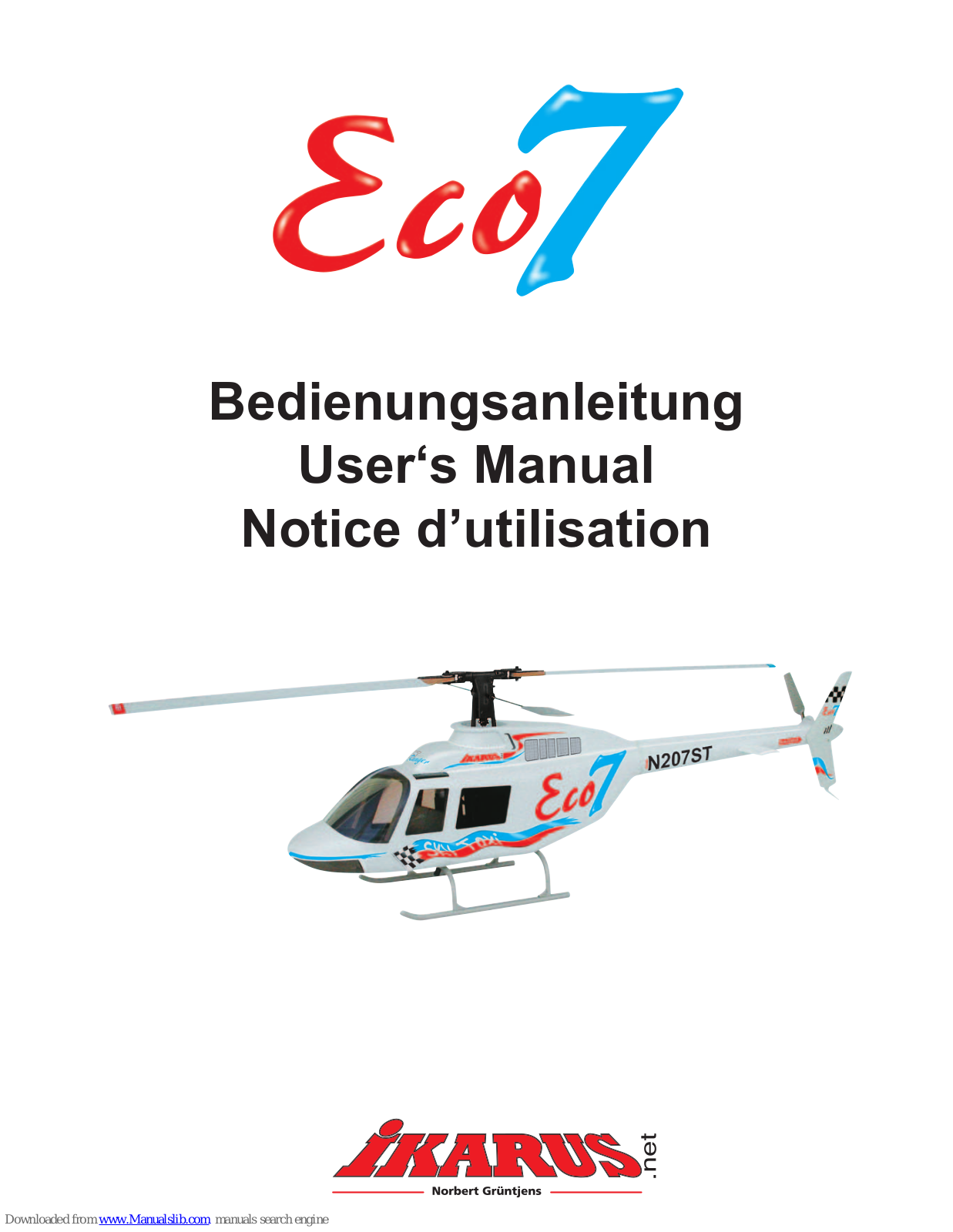 iKarus Eco 7 User Manual - ManualMachine.com