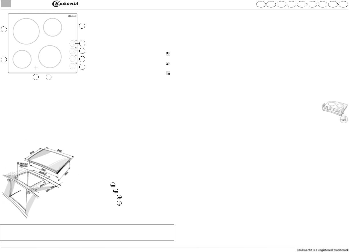 BAUKNECHT ETK 6640 IN User Manual