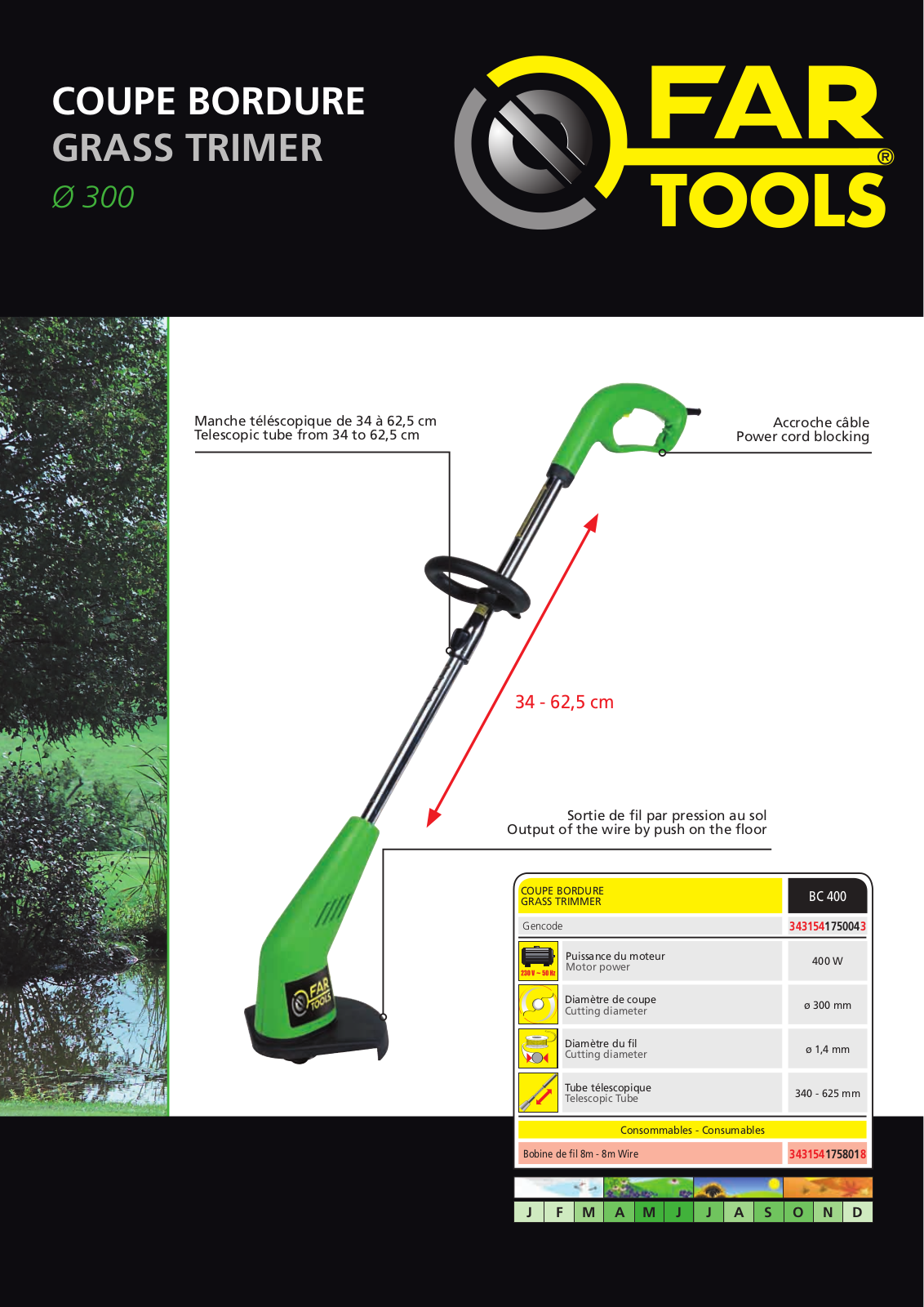 FARTOOLS BC 400 User Manual