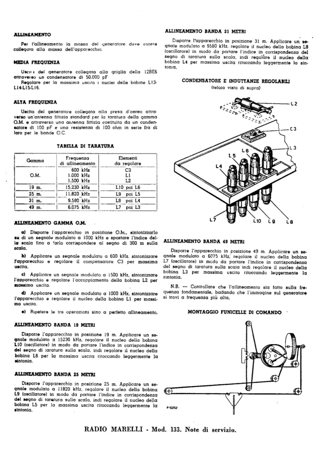 Radiomarelli 133 schematic