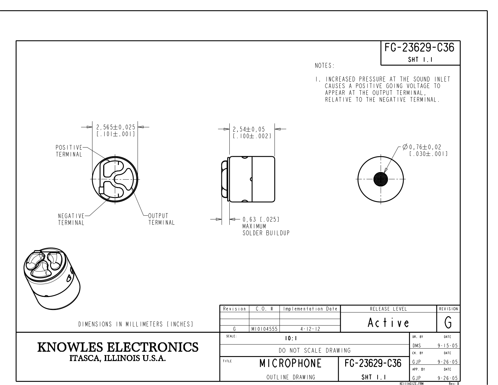 Datasheet FG-23629-C36 Specification - ManualMachine.com
