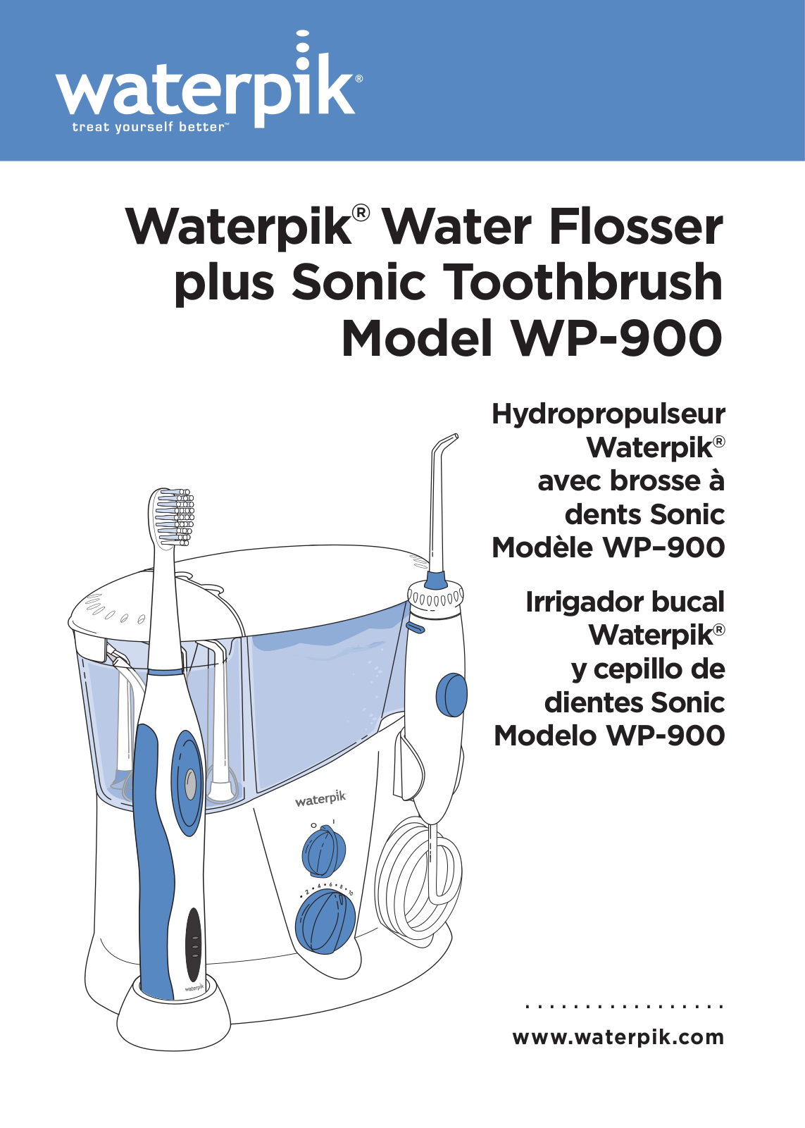 Waterpik Technologies wp-900 User Manual