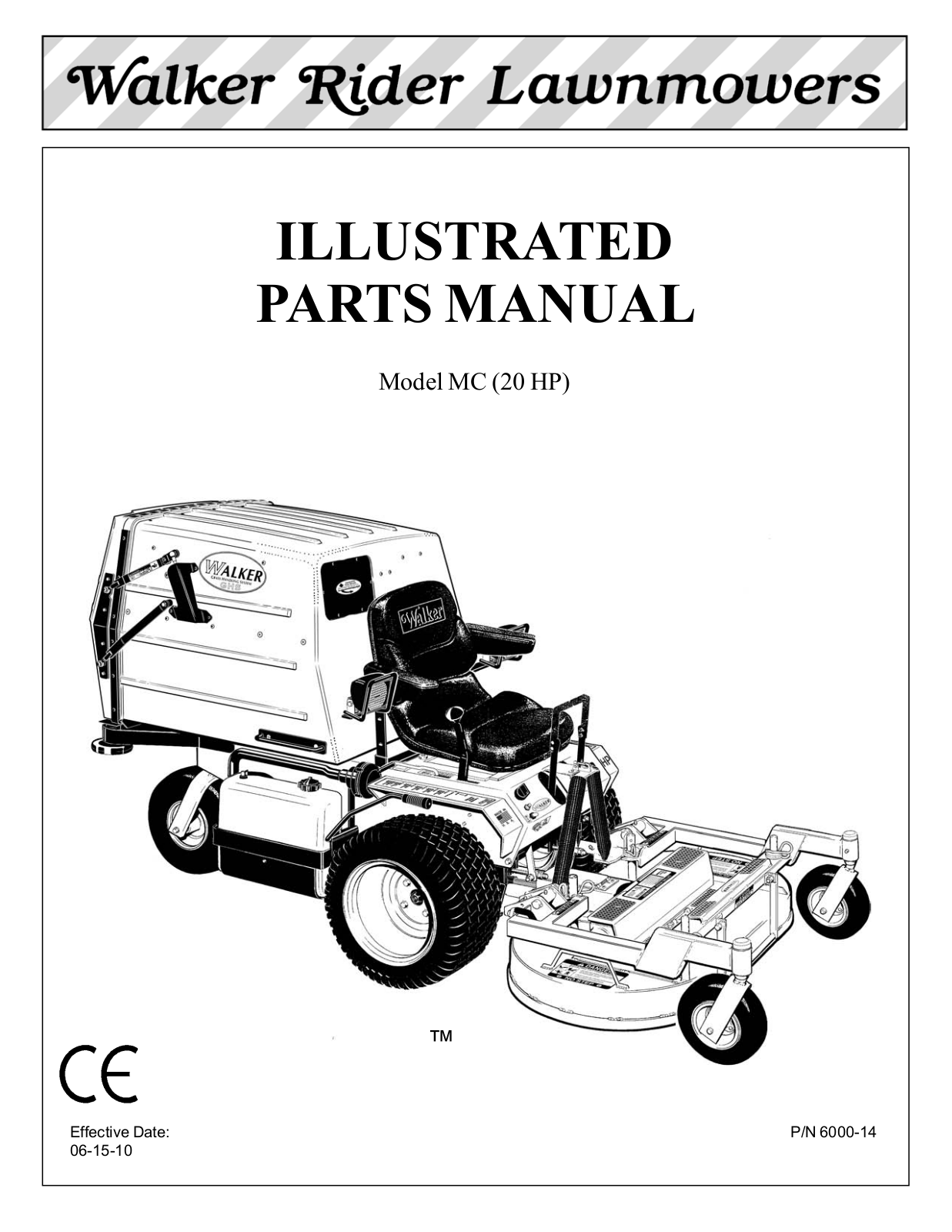 Walker MC-20 HP User Manual