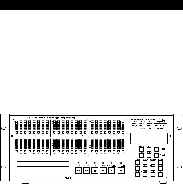 Tascam X-48 User Manual