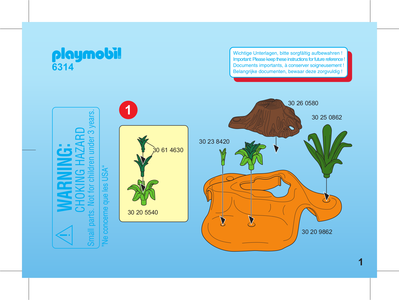 Playmobil 6314 Instructions