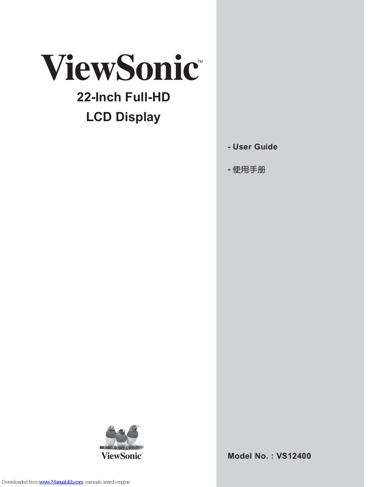 ViewSonic VT2230, VT2230-1NT, VS12400-1P User Manual